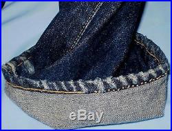 Vintage Levi's Big E Selvedge 501 Jeans 35 X 26.5 Levis