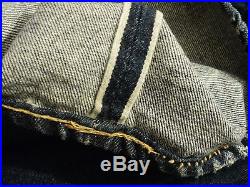 Vintage Levi's Big E Selvedge 501 Jeans 35 X 26.5 Levis