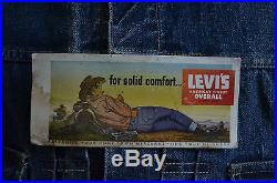 VINTAGE VERY RARE! 1950s BIG E LEVIS 507XX 2ND EDITION SELVAGE DENIM JACKET M