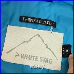 VINTAGE WHITE STAG STAGSPORT MENS Medium SKI / SNOWBOARD SUIT Retro Color Block