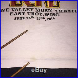 VTG 1987 Grateful Dead Rare Wisconsin Concert Tour T Shirt Alpine Valley M