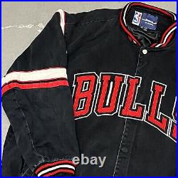 VTG 1990's Jeff Hamilton JH Designs Chicago Bulls Jacket XXL