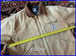 VTG 1990s Carhartt Chore Jacket Corduroy Collar. 44R or XL