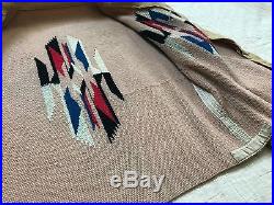 VTG 30's 40's Chimayo Southwestern Blanket Jacket Corduroy Rockabilly Western