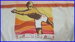 VTG 80s ADIDAS Del Ray Beach Club Beach Volley Team Long Sleeve CREW Shirt L-XL