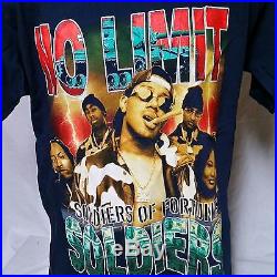 VTG 90's Master P T Shirt No Limit Rap Hip Hop Records C Murder 90s Large