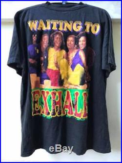 VTG 90's Waiting to Exhale T Shirt Hip Hop Rap Bootleg Whitney Houston Film XL