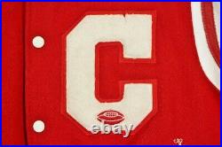 VTG DeLong Letterman St Charles Cardinals Columbus Ohio Red Wool Andy Madrazo