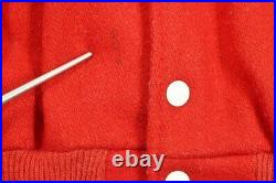 VTG DeLong Letterman St Charles Cardinals Columbus Ohio Red Wool Andy Madrazo