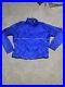 VTG Gore Tex Performace Windbreaker Full Zip Jacket Blue 1980’s Men’s Size XL