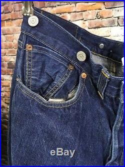 VTG Levi's 501XX Jeans 34 x 34 Button Fly LVC Original Buckle Backs