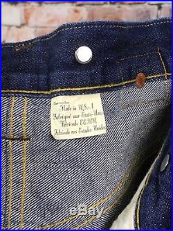 VTG Levi's 501XX Jeans 34 x 34 Button Fly LVC Original Buckle Backs