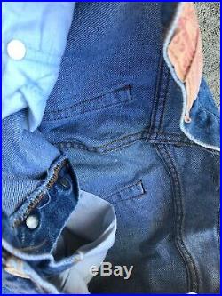 VTG Levis 501 Redline Selvedge Chain Stitch #6 Indigo Jeans 32x29 No Big E