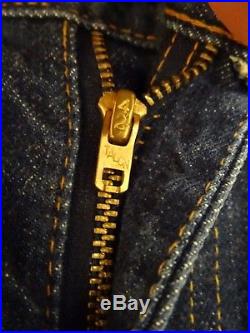 VTG OG 60s Levi's BIG E 505 501 Indigo Blue Single Stitch Jeans Talon USA 31/31