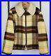 VTG WOOLRICH Size Large Mens 100% Wool Buffalo Plaid Sherpa Made in USA Jacket
