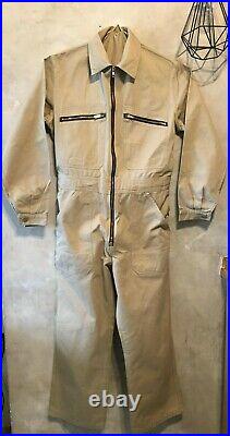 VTG Workwear Men Chore BOILERSUIT COVERALLS OVERALL M Jumpsuit Work Pant French