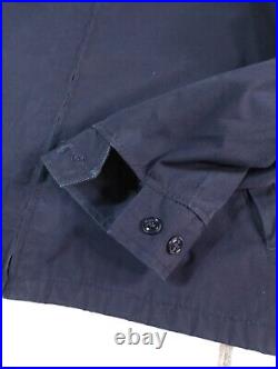 Vanderbilt Shirt Co Men's Zip Work Jacket 44 L Military 5.5 oz LightWeight VTG