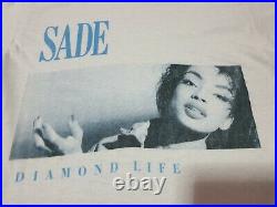 Very Rare 1984 SADE DIAMOND LIFE VINTAGE T-SHIRT