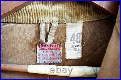 Vintage 1930's UTICA DUNBAK original Hunting Coat Size 48 Made in Utica NY USA