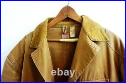 Vintage 1930's UTICA DUNBAK original Hunting Coat Size 48 Made in Utica NY USA