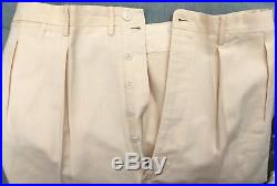 Vintage 1930s Cream Linen Suit Size 38 Palm Beach style includes Matching Ties