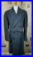 Vintage 1940’s 1950’s Aquascutum grey double breasted belted overcoat size 44
