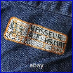 Vintage 1950s Air France French Distressed Chore Workwear Trousers Pants W30