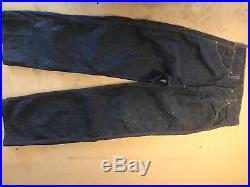 Vintage 1950s Denim Work Jeans Dee Cee W 32