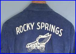 Vintage 1950s Rocky Springs Park Roller Skating Rink Team Jacket 40 Lancaster, PA