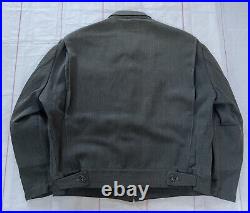 Vintage 1950s Titan Whipcord Work Jacket 1960s Salt N Pepper Workwear EUC