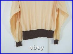 Vintage 1960 GAUCHO ORIGINALS shirt sweater big collar rockabilly mod S SMALL