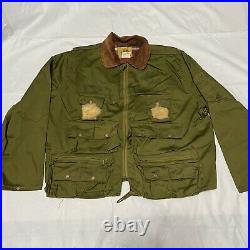 Vintage 1960s Ideal Fly Fishing Utility Jacket Size XL 46-48 1921 USA Made READ