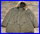 Vintage 1960s N3B Hooded Parka Jacket Snorkel Military Fur Hood USAF Men’s Large