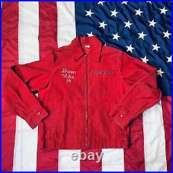 Vintage 1964 FHA Future Homemakers of America Women's Red Corduroy Jacket 40 FFA