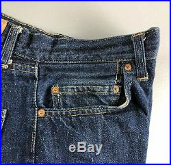 Vintage 1966-1969 Levi's Big E Selvedge 501 Mens Jeans 38 x 30