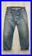 Vintage 1980s Levis 501 Redline Selvedge Blue Denim Jeans Made In USA 38×36
