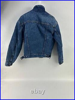 Vintage 1980s Stonewash Levi's Jeans Jacket Size XL