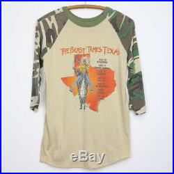 Vintage 1982 Iron Maiden The Beast Tames Texas Tour Shirt