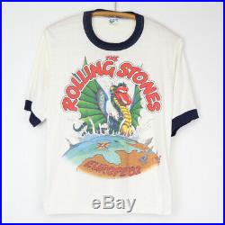 Vintage 1982 Rolling Stones European Tour Shirt 41