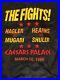Vintage 1986 Caesars Palace Boxing Satin Jacket Men’s L Hagler Hearns The Fights