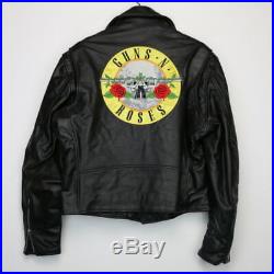 Vintage 1987 Guns N Roses Appetite For Destruction Crew Only Leather Jacket