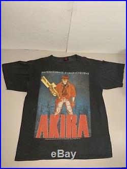 Vintage 1988 Akira Kaneda Anime Manga Fashion Victim Made in USA Mens L Shirt