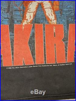 Vintage 1988 Akira Kaneda Anime Manga Fashion Victim Made in USA Mens L Shirt