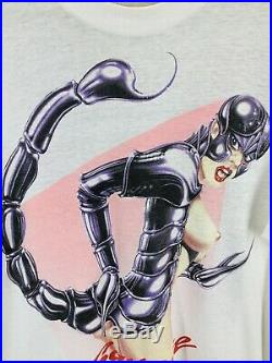 Vintage 1988 Scorpions Savage Amusement Naked Rock Concert Tour T-Shirt L/XL