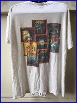Vintage 1990 Anthrax T Shirt 90's Tour Persistence of Time Brockum metal rock XL