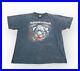 Vintage 1990’s 3D Emblem Survival of The Fittest Rottweiler Big Dog Biker Tee XL