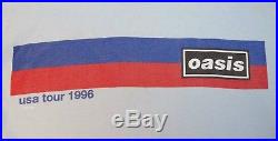 Vintage 1990’s Original OASIS 1996 USA Tour Concert T-Shirt Sz. L