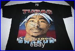 Vintage 1990s Tupac Against All Odds T-Shirt Sz XL 90s Hip Hop Rap Tee 2PAC RARE