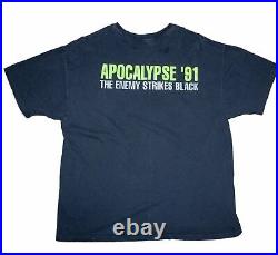Vintage 1991 Public Enemy T-Shirt XL