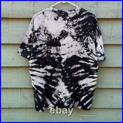 Vintage 1991 Touch Of Gold Jerry Jaspar Tie Dye Smoking Moon Graphic Tee